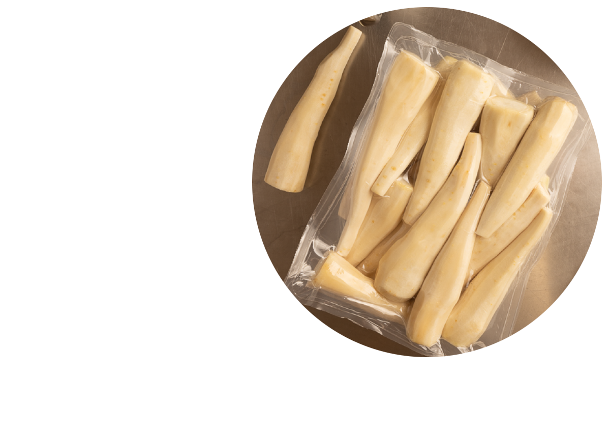 zdjęcie obranych pietruszek