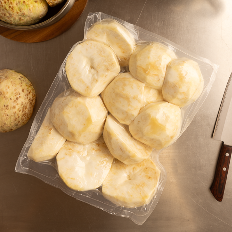 zdjęcie obranych ziemniaków